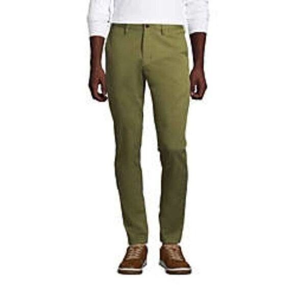 Lands' End Men's Athletic Fit Comfort-First Knockabout Chino Pants Size 44 - Picture 4 of 7